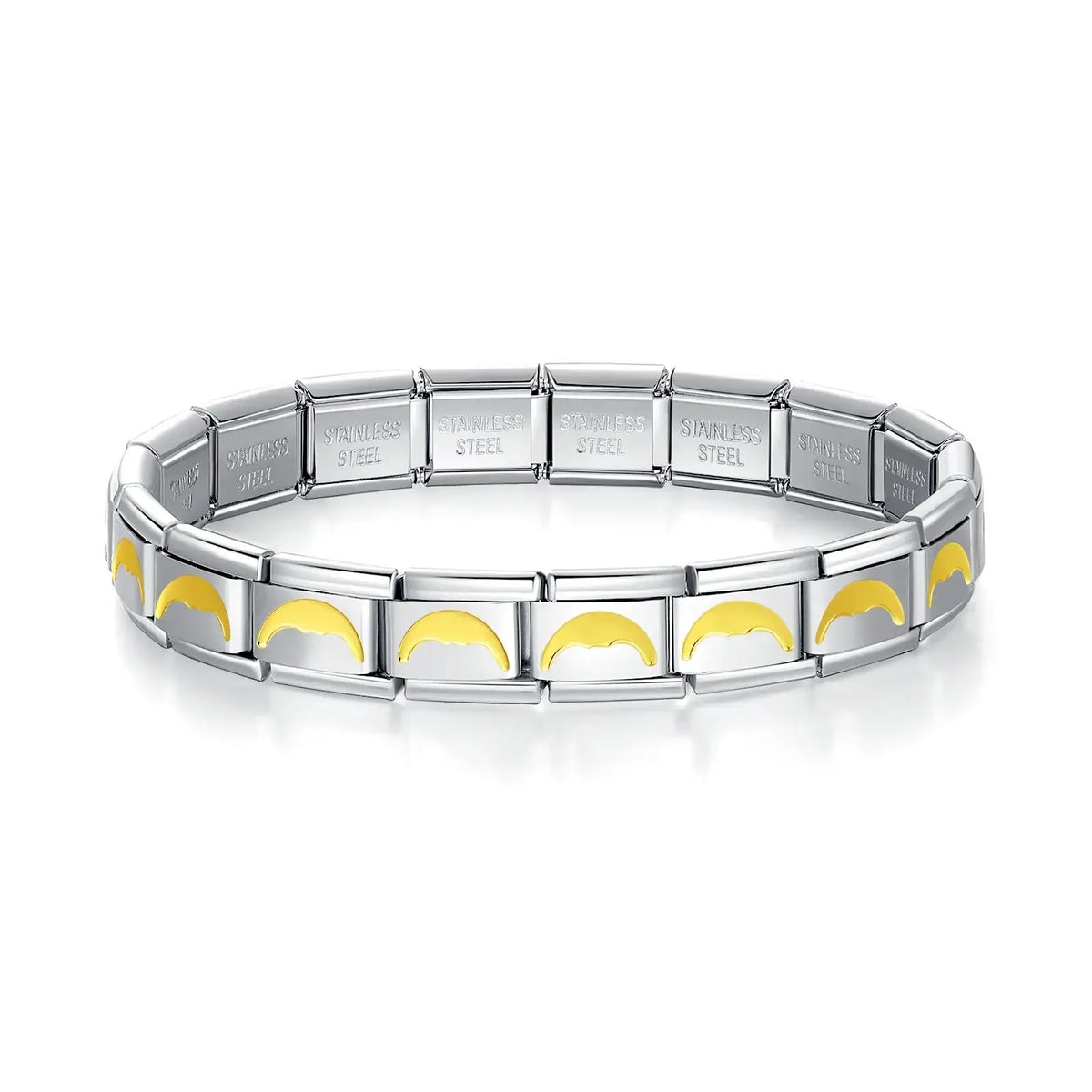 Bracelets Charm Hapiship Argent Doré