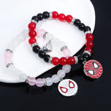 Bracelets Perles Spider-Man et Spider-Gwen