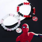 Bracelets Perles Spider-Man et Spider-Gwen
