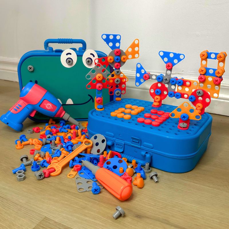 BricoKids: Mallette de bricolage transportable pour enfants