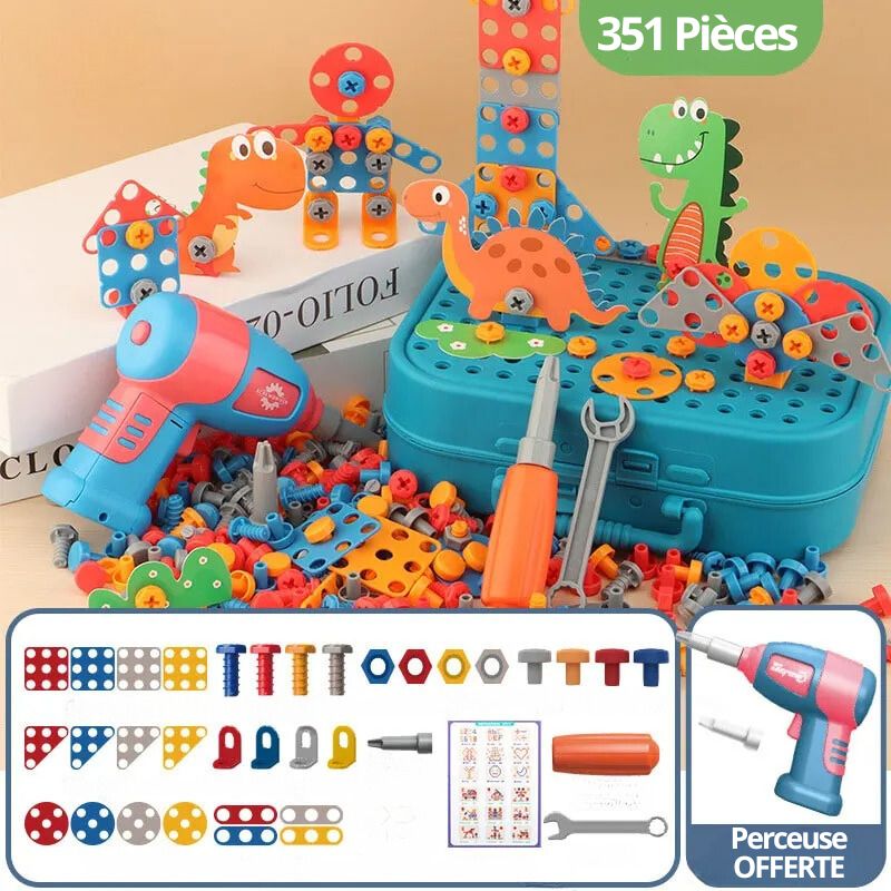 BricoKids: Mallette de bricolage transportable pour enfants