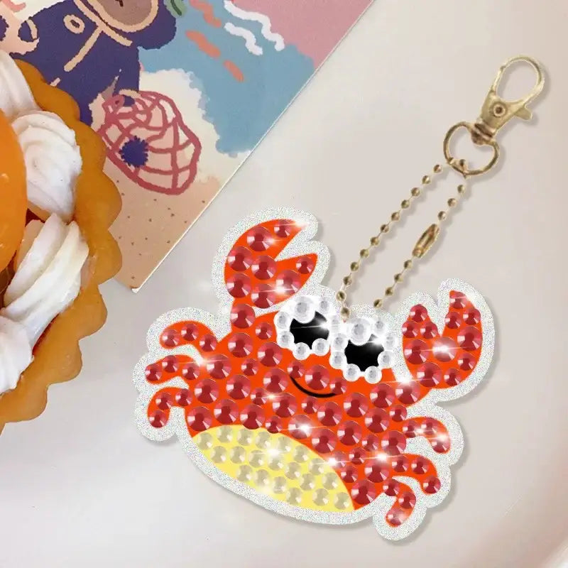 Broderie diamant Porte Clés Enfant