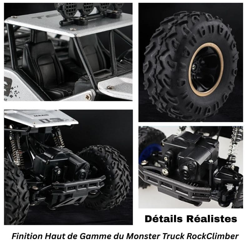 Buggy RC Télécommandé 4x4 Tout Terrain | RockRider