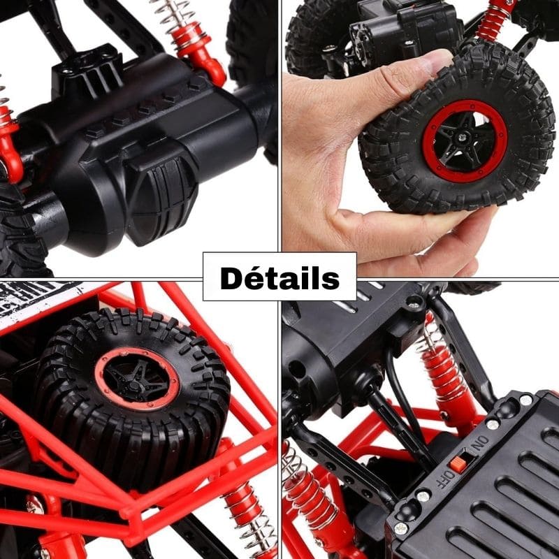Buggy Télécommandé 4x4 Tout Terrain | RockCrawler