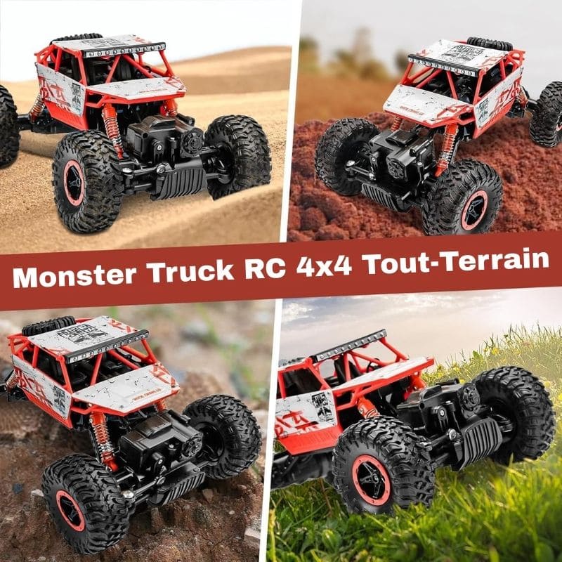 Buggy Télécommandé 4x4 Tout Terrain | RockCrawler