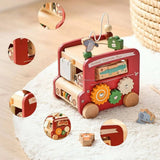Jouet en bois Bus Montessori – BusAventure
