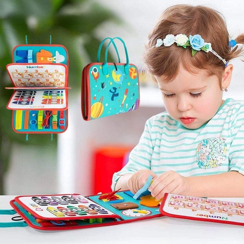 Busy Board - Planche Sensorielle Montessori