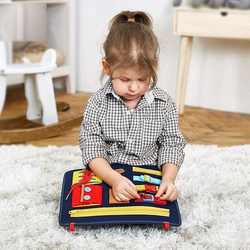 Busy Board - Planche Sensorielle Montessori