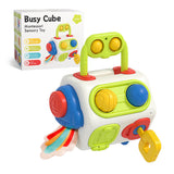 TravelTot 9-en-1 Cube Montessori Occupé (Jouet Fidget)
