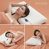 Oreiller cervical concave grand format