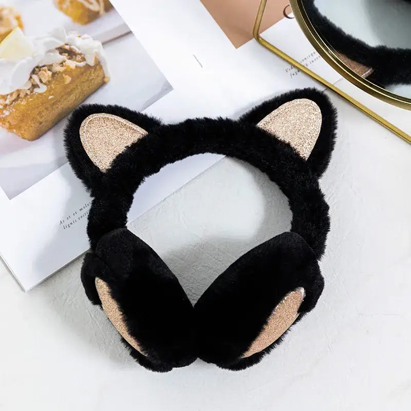 Cache Oreilles Fillette Fourrure