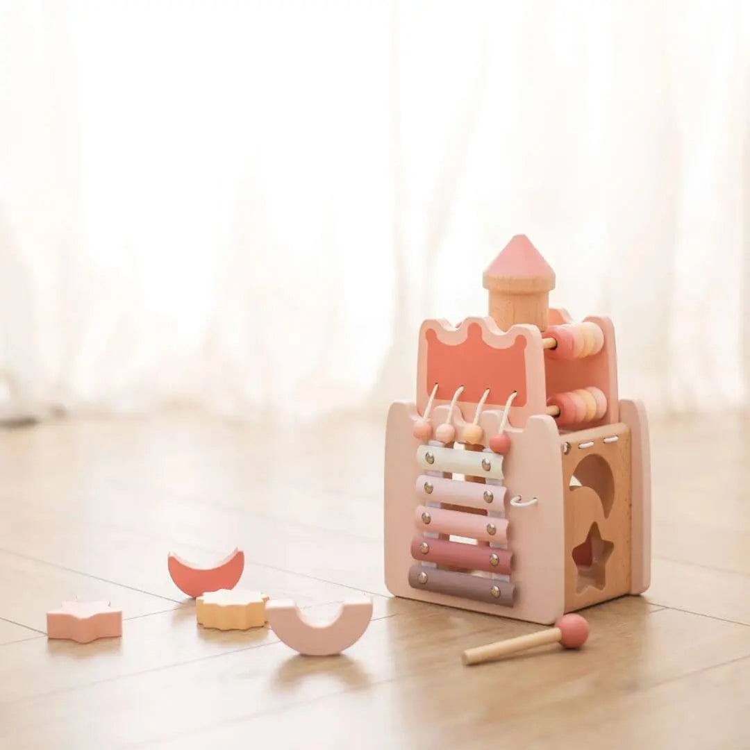 Jouet en Bois Bébé Château Musical – CastleMelody
