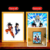 Cadre Led Animé Vegetto Dragon Ball Z