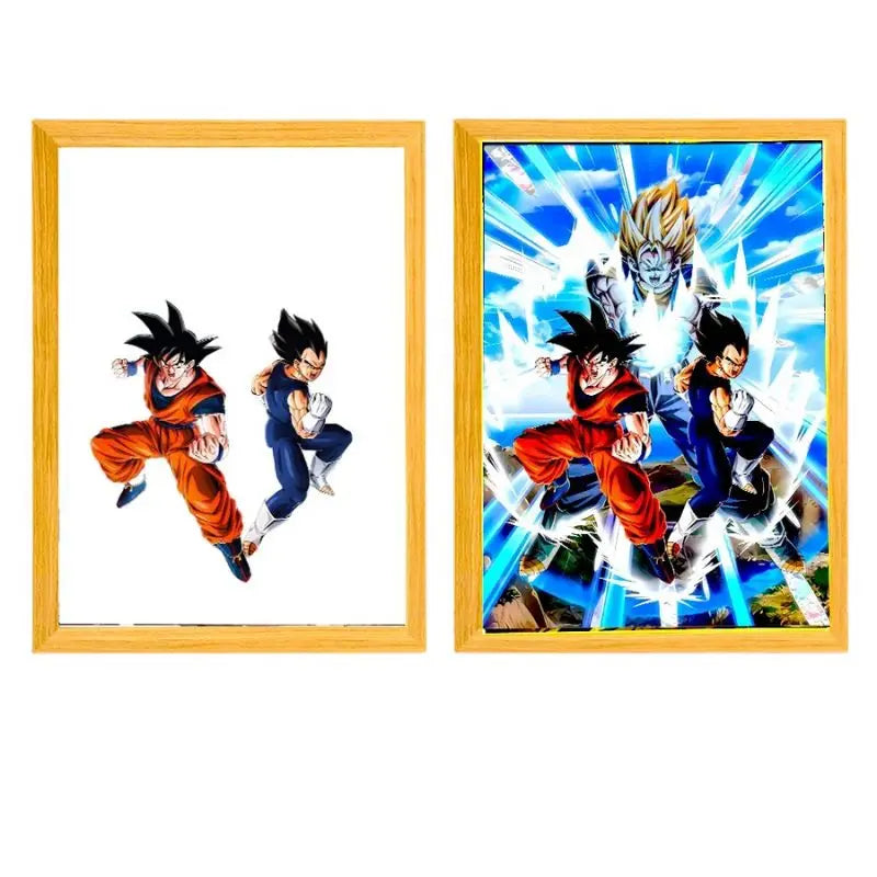 Cadre Led Animé Vegetto Dragon Ball Z