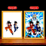 Cadre Led Animé Vegetto Dragon Ball Z