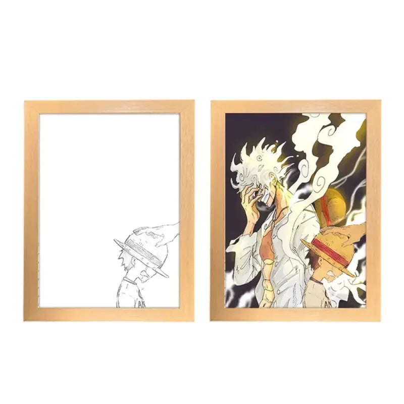 Cadre Led Monkey D. Luffy Gear V