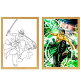 Cadre Led Roronoa Zoro One Piece