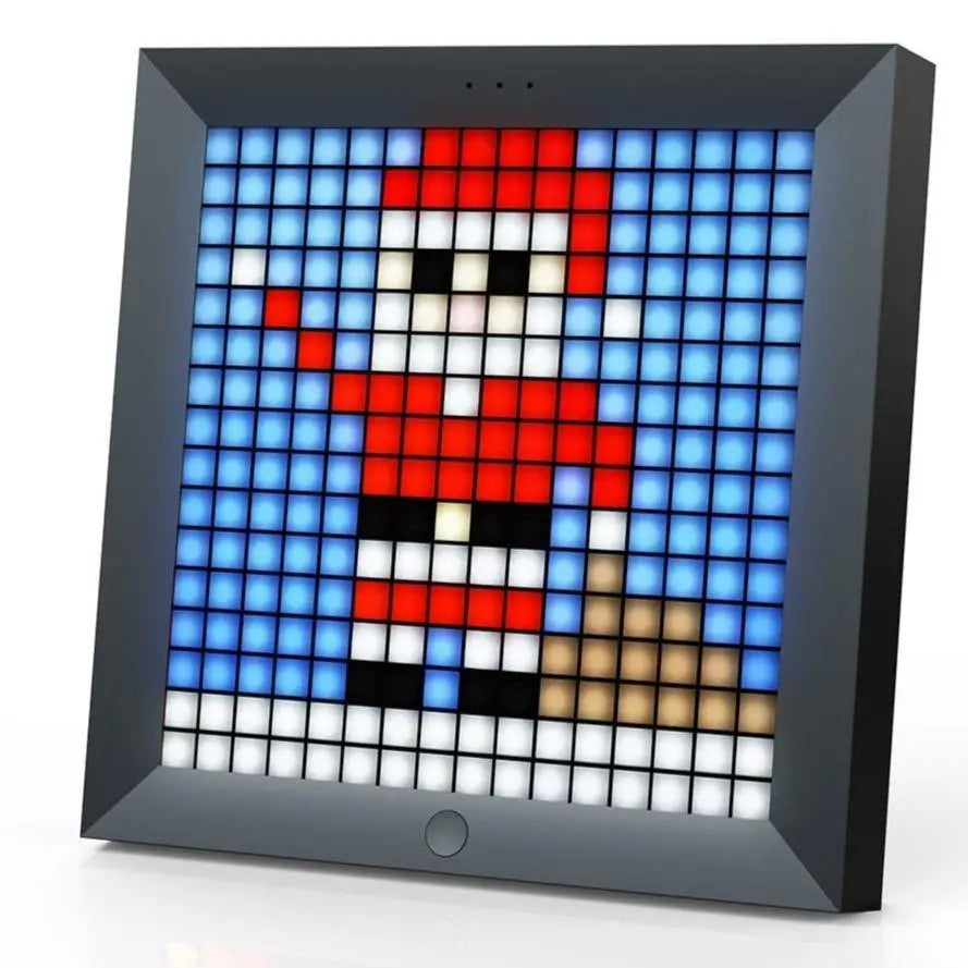Cadre Photo Numérique Réveil avec Pixel Art