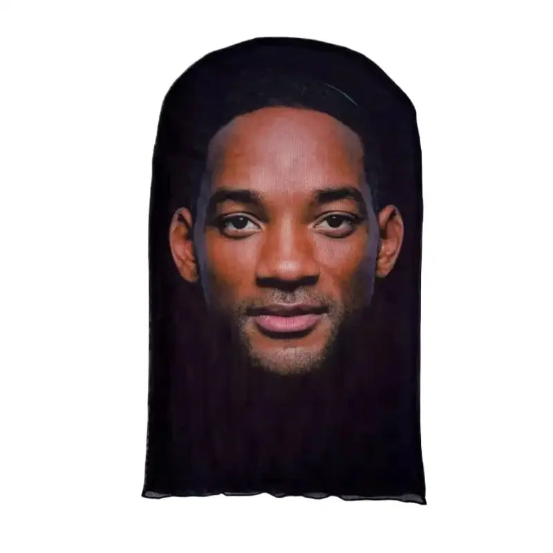 Cagoule Masque collant visage 3D