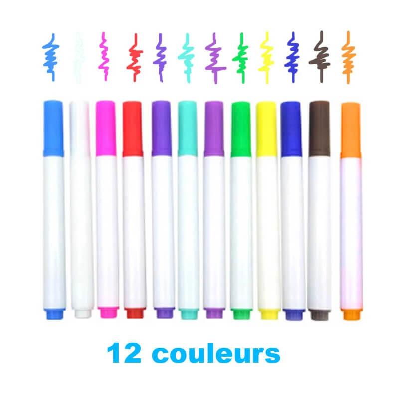 Livre de dessin pour enfant + 12 feutres ColorBook