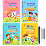 Cahier d'Écriture Réutilisable Enfant | WriteSpark