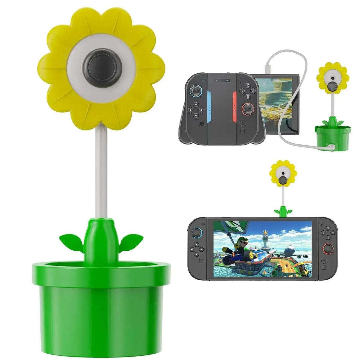 Caméra Switch 2 Fleur HD 720p USB-C