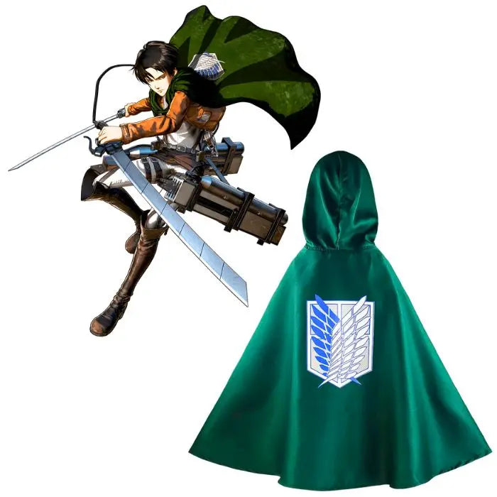 Cape du bataillon d'Exploration SNK Attaque des Titans