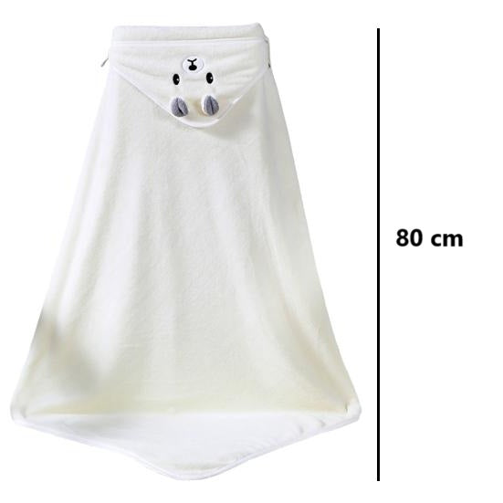 Cape de Bain Bébé à Motif d'animaux