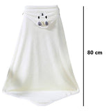 Cape de Bain Bébé à Motif d'animaux