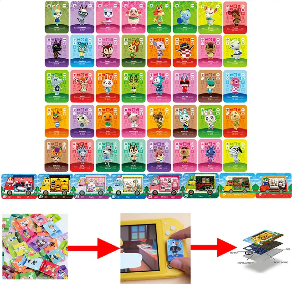 Cartes NFC Collection Animal Crossing