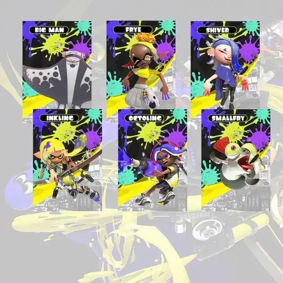 Cartes NFC Splatoon 2026