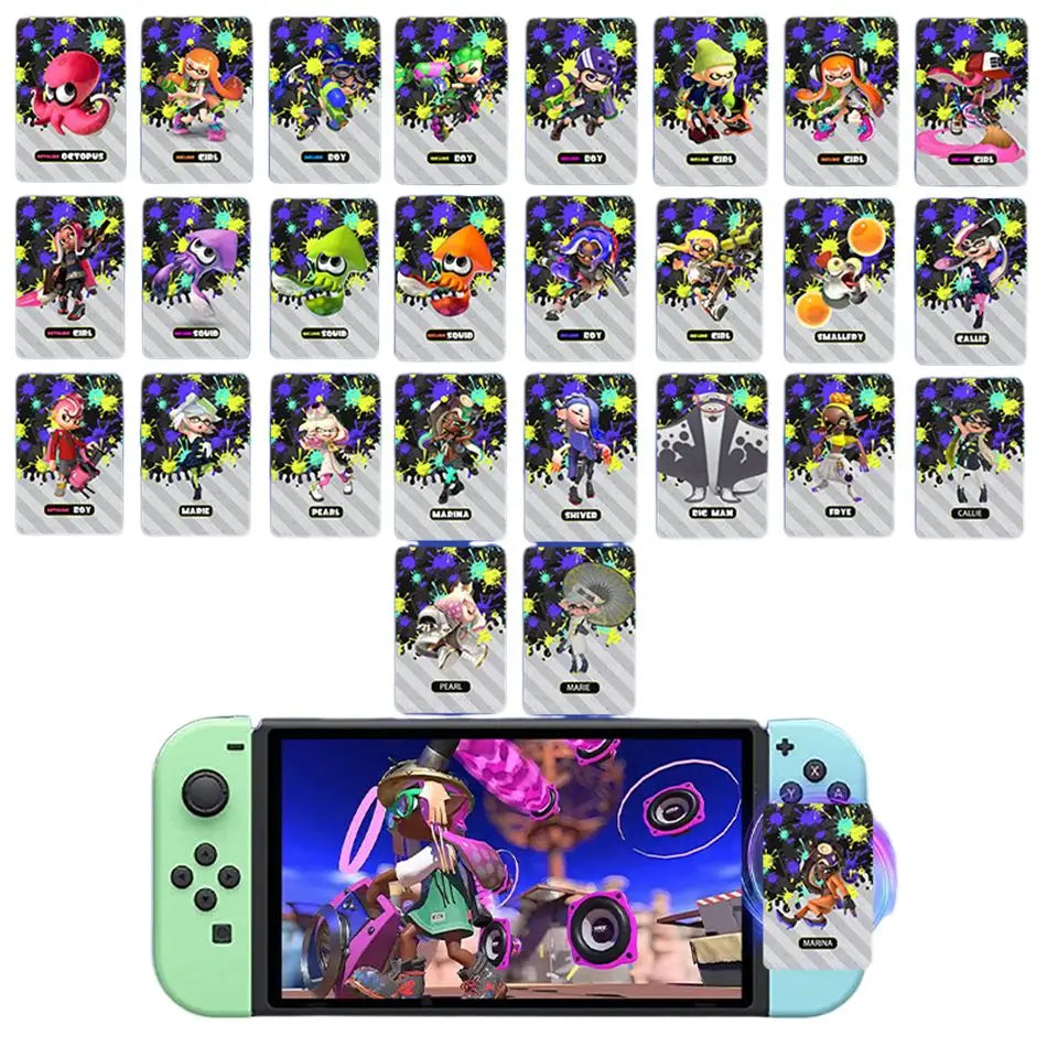 Cartes NFC Splatoon 2026