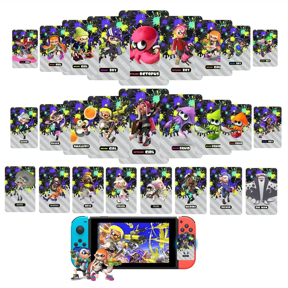 Cartes NFC Splatoon 2026