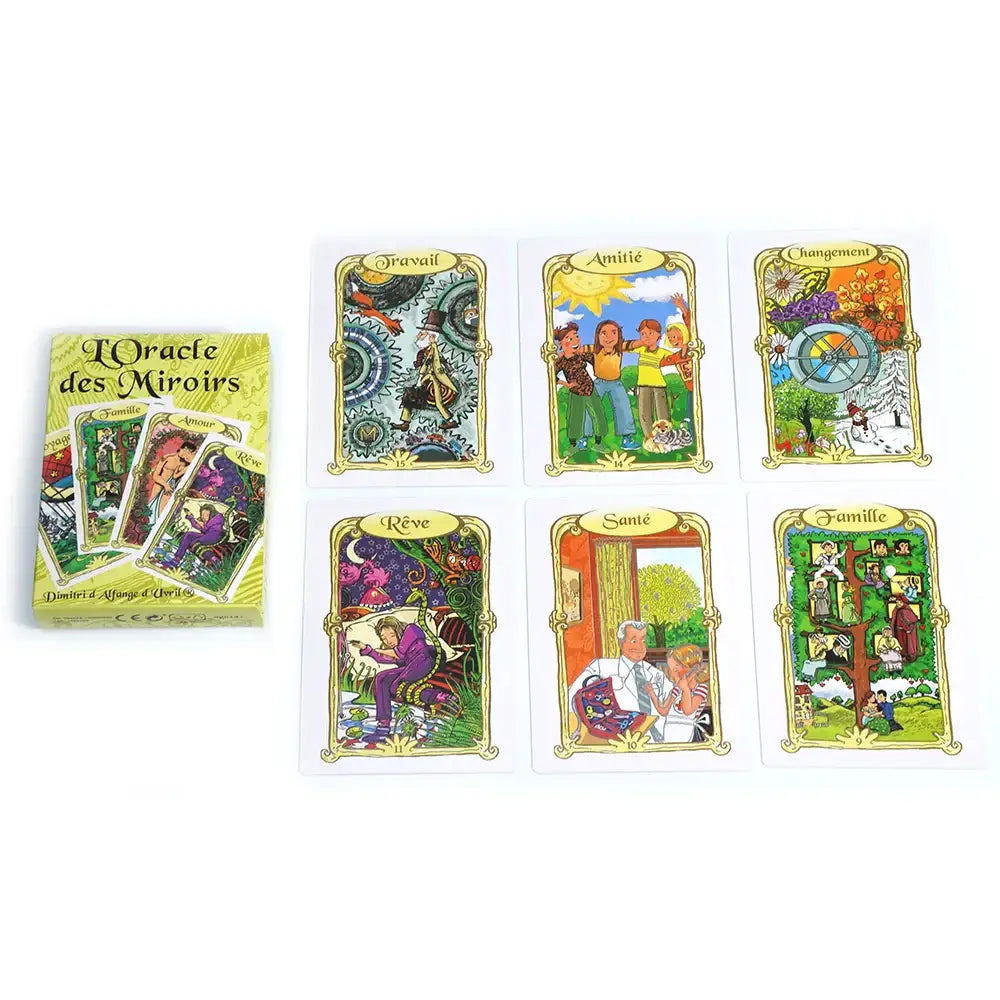 Cartes Tarot Français Oracle des Miroirs