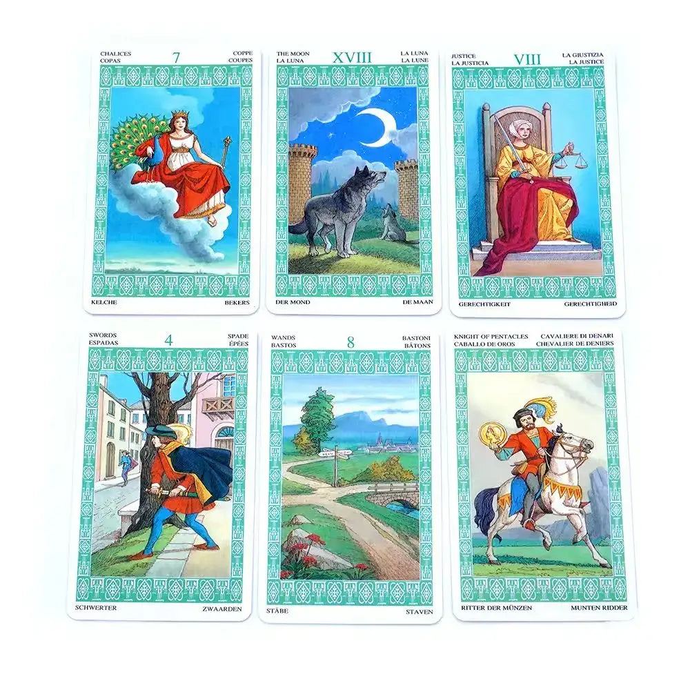 Cartes Tarot Lenormand Multilingue