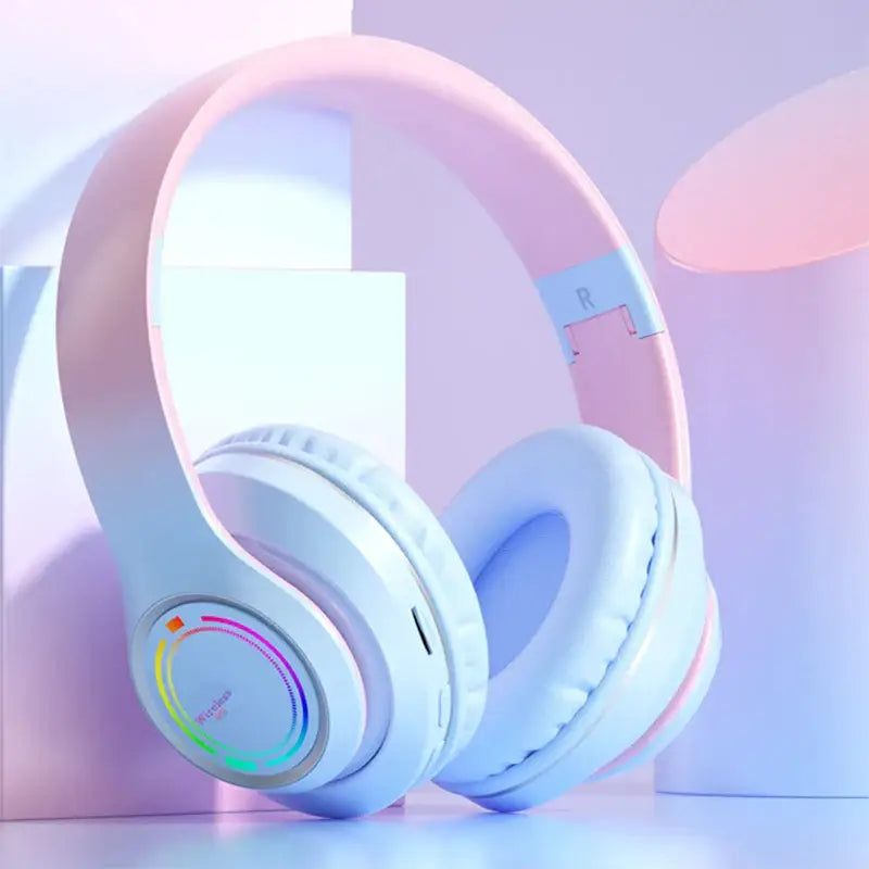 Casque Audio Bluetooth Haute Qualité Pastel
