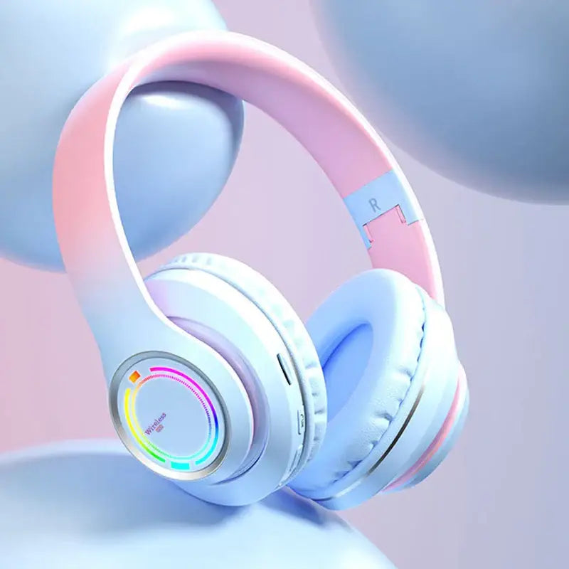 Casque Audio Bluetooth Haute Qualité Pastel
