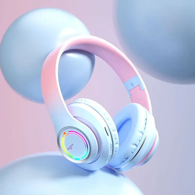 Casque Audio Bluetooth Haute Qualité Pastel