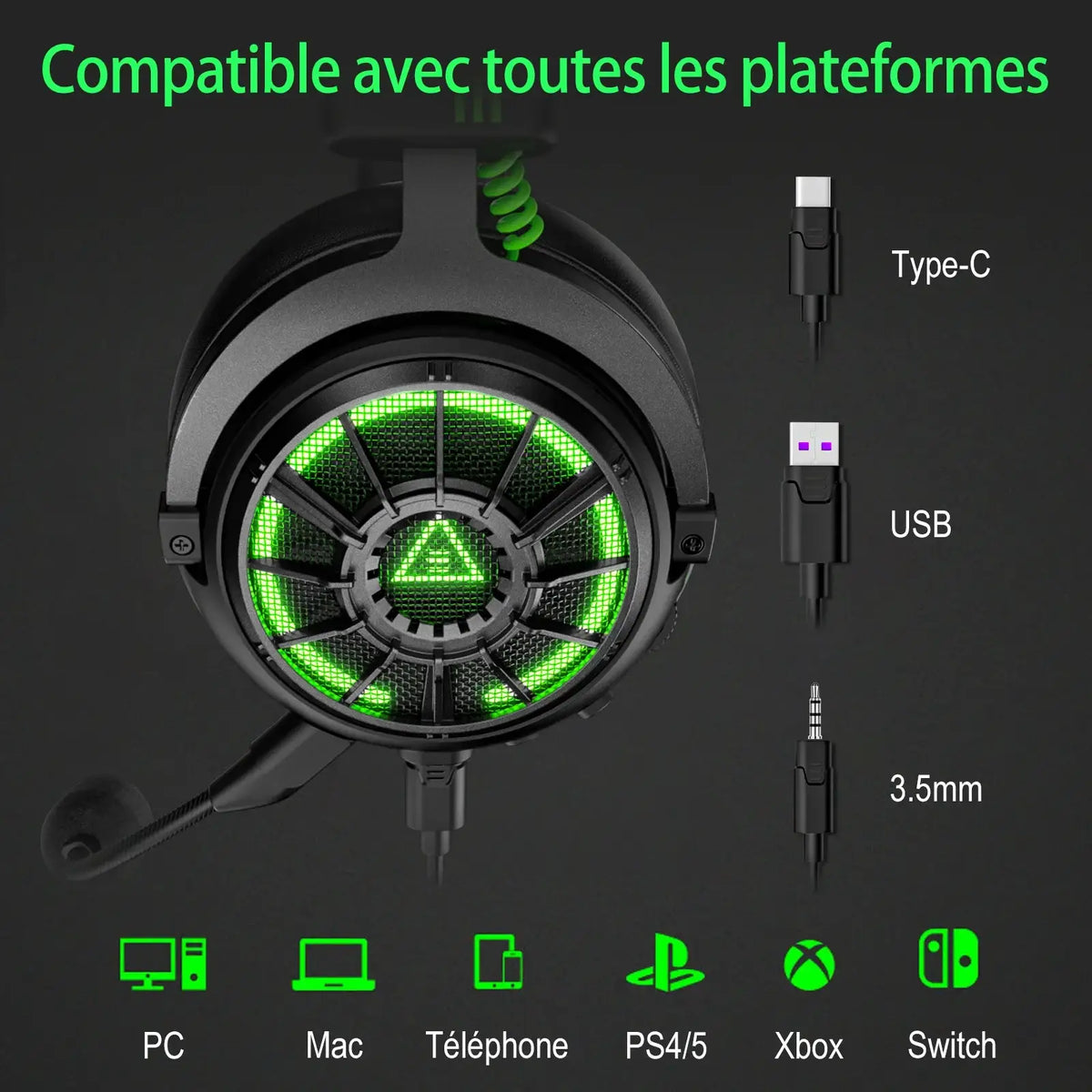 Casque Audio PC gamer