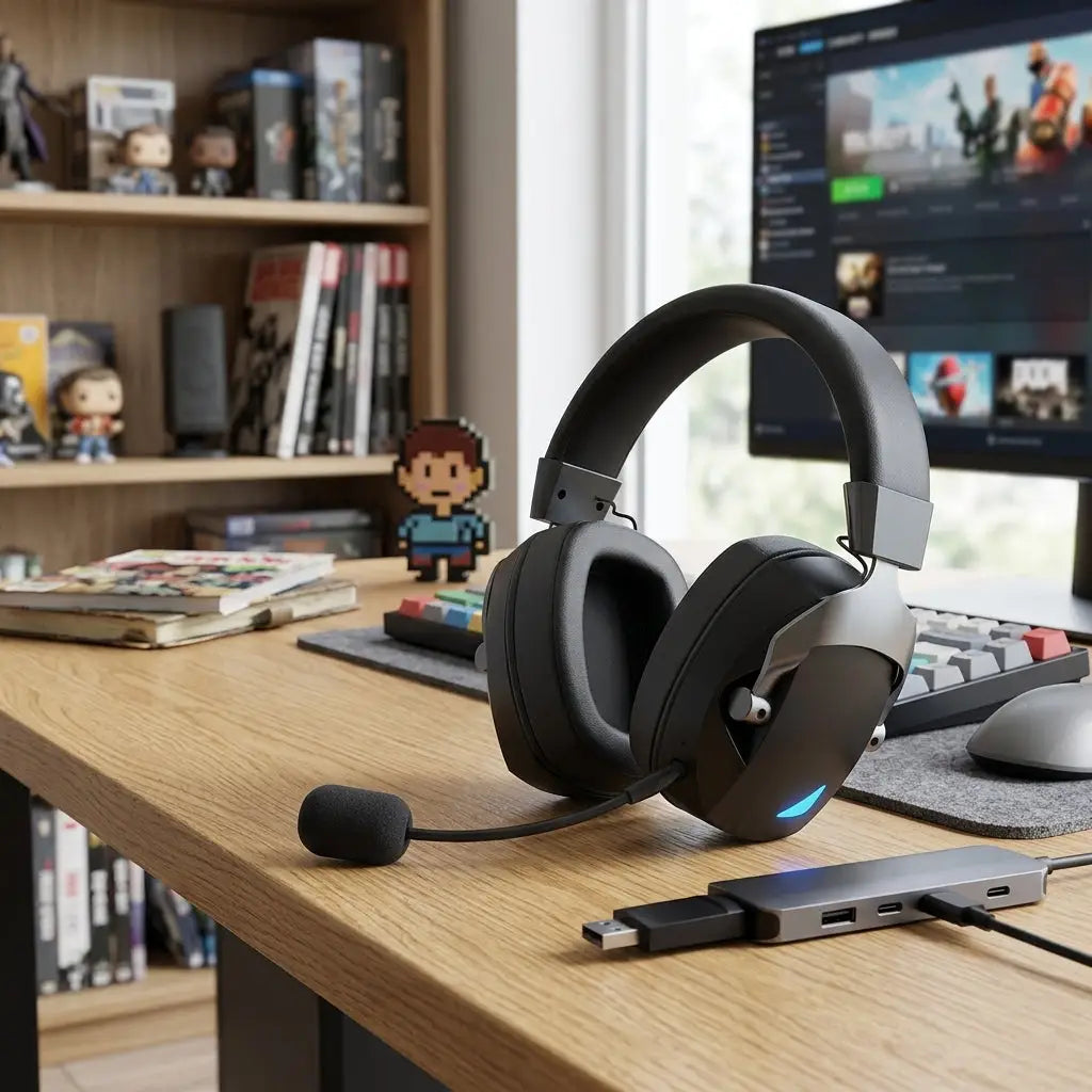 Casque Micro Gaming Bluetooth USB