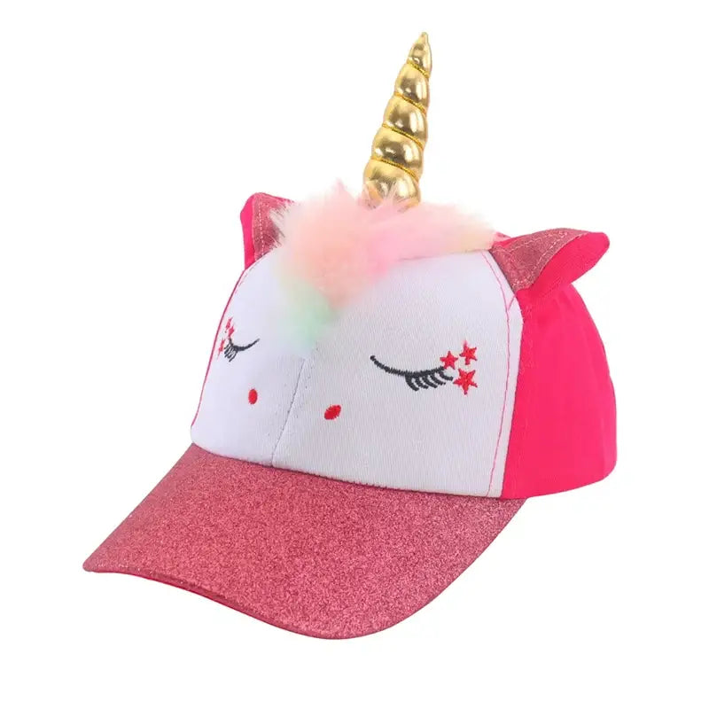 Casquette Baseball Licorne Arc-en-ciel