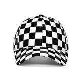 Casquette Baseball Mode Damier