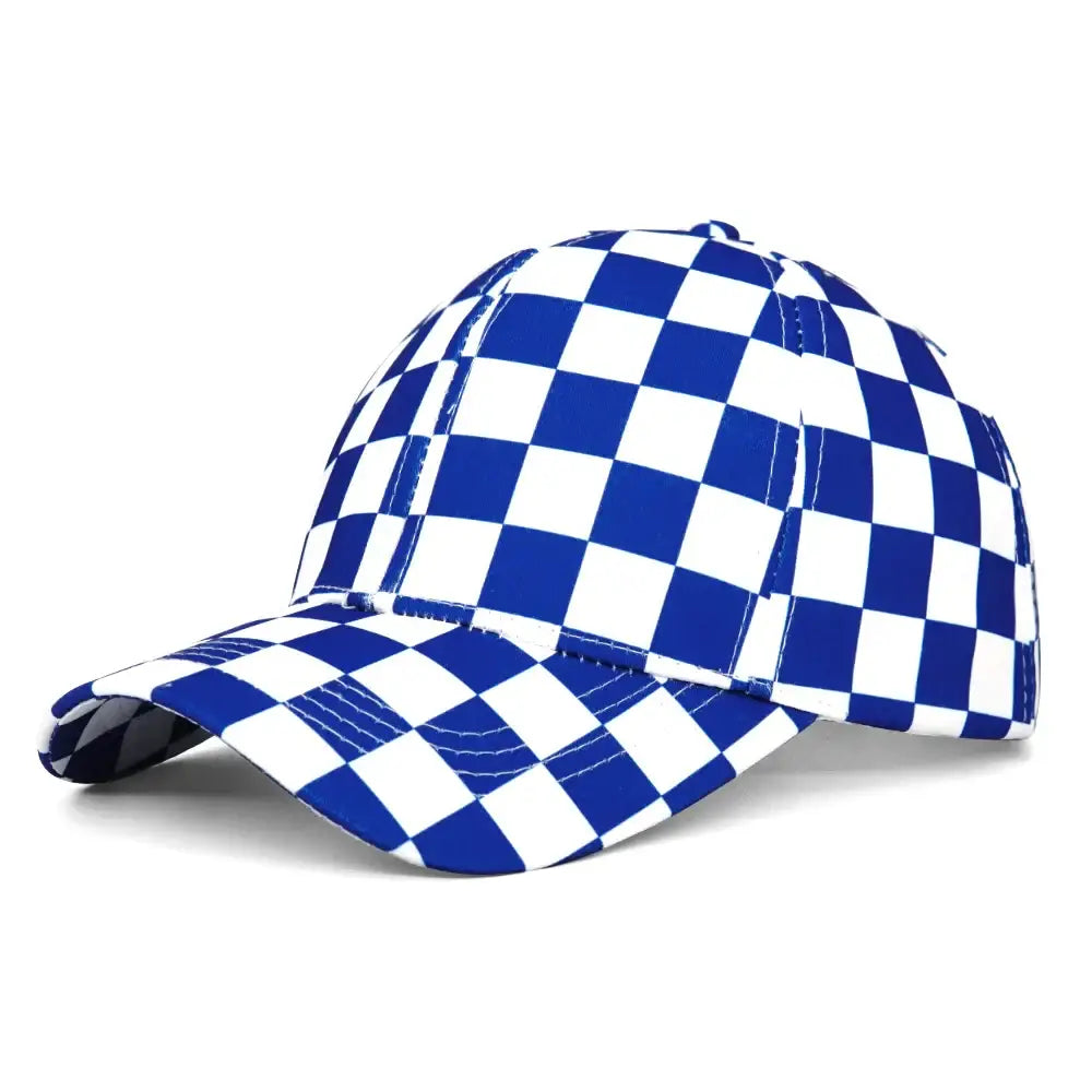 Casquette Baseball Mode Damier