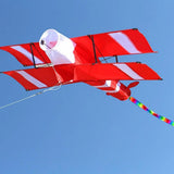 Cerf-volant haute qualité Avion rouge 3D