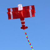 Cerf-volant haute qualité Avion rouge 3D