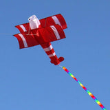 Cerf-volant haute qualité Avion rouge 3D