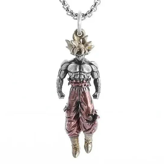 Chaine Pendentif Dragon Ball Super Saiyan Son Goku