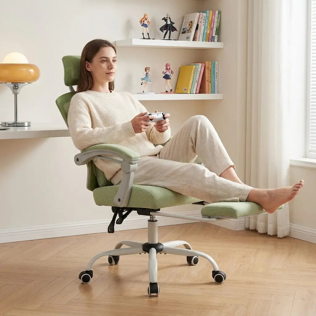 Chaise Bureau PC Ergonomique Inclinable