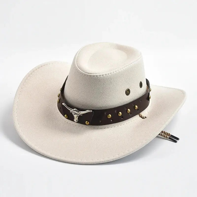 Chapeau cowgirl élégant Western