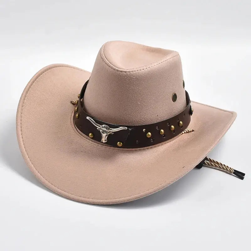 Chapeau cowgirl élégant Western